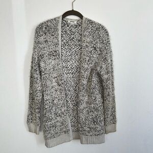 Garage Grey Knit Soft Oversized Sweater Cardigan Womens size xs EUC​